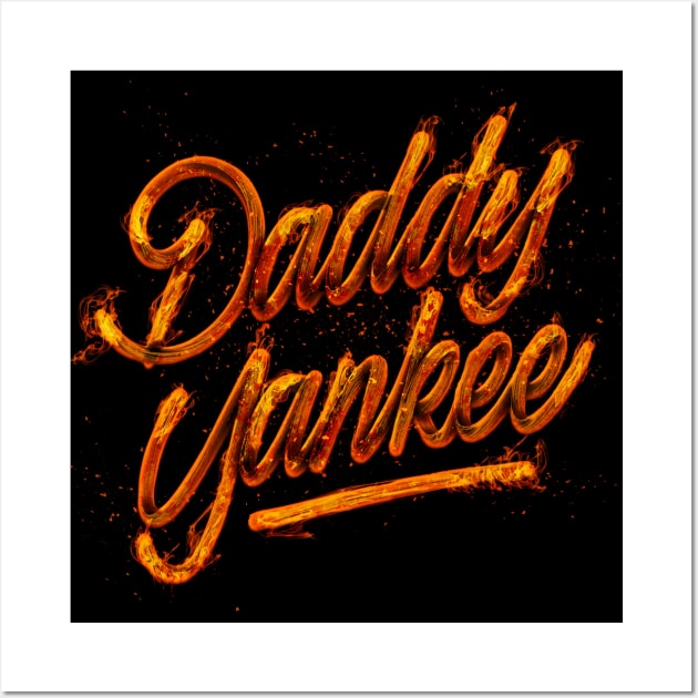 Daddy Yankee - Puerto Rican rapper, singer, songwriter, and actor Wall Art by Hilliard Shop